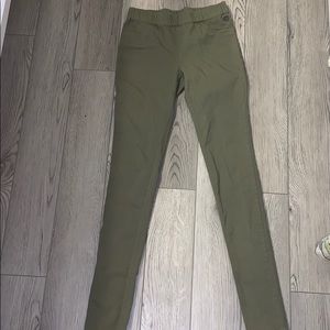 Element Army Green Jeggings